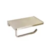 MADISON Toilet Paper Holder with Shelf for Modern Bathrooms