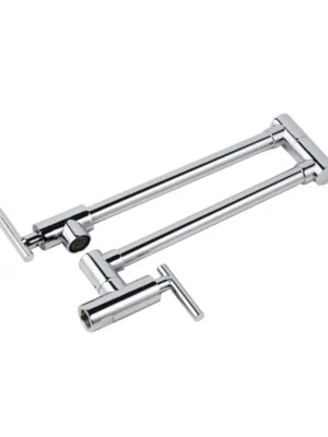 SLEEK Wall-Mount Pot Filler Faucet for Modern Kitchens