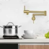 Elegante Wall-Mounted Pot Filler for Easy Kitchen Use