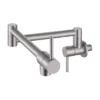 Elegante Wall-Mounted Pot Filler for Easy Kitchen Use