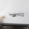 SLEEK Wall-Mount Pot Filler Faucet for Modern Kitchens