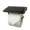 MADISON Toilet Paper Holder with Shelf for Modern Bathrooms