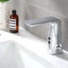 Smart Touchless Sensor Faucet for Modern Bathroom