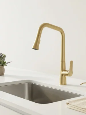 GRANI Pull-Down Faucet with Dual Spray Functionality