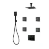 PLATINUM Push-Button Triple-Outlet Thermostatic Shower System – Kit 6