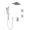 AURORA - Triple Function Thermostatic Shower System – Kit 3