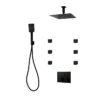 PLATINUM Push-Button Triple-Outlet Thermostatic Shower System – Kit 5