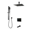 PLATINUM Push-Button Three-Function Thermostatic Shower System-Kit 1