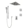 AURORA - Triple Function Thermostatic Shower System – Kit 3