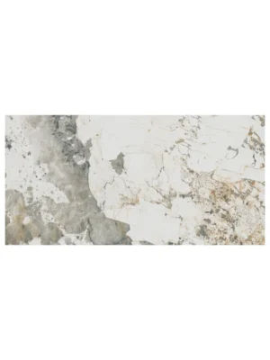 Pandora White Brown Porcelain Polished Stylish Tile  – 24x48 (32 CT/PA)