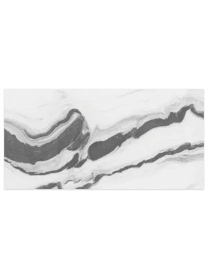 La Mallorca Panda White Polished Porcelain Tile – 24x48