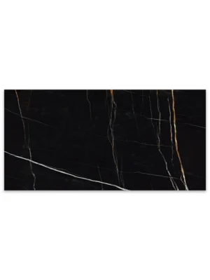 BTE2448589B 24x48 Modern Goya Black Polished Porcelain Tile Final Sale