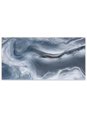 BTE2448591 (1) Stylish Watercolor Marine Polished Porcelain Tile – 24x48