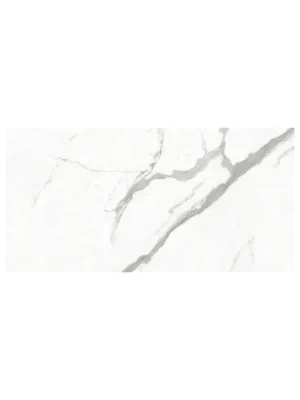 Modern La Mallorca Milano Bianco Polished Porcelain Tile  – 24x48 (32 CT/PA)