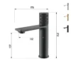 TOUCH Single Hole Faucet for Smart Bathroom - Model F11500