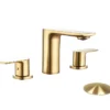 TIMELYSS Three Holes Widespread Faucet for Smart Bathroom