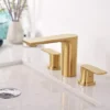 TIMELYSS Three Holes Widespread Faucet for Smart Bathroom