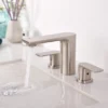 TIMELYSS Three Holes Widespread Faucet for Smart Bathroom