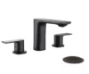 TIMELYSS Three Holes Widespread Faucet for Smart Bathroom