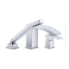 SATRO Three Hole Deck Mount Tub Filler with Elegant Design
