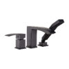 SATRO Three Hole Deck Mount Tub Filler with Elegant Design