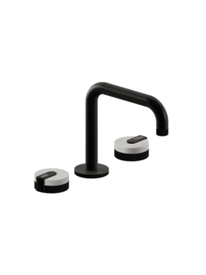 New F13510MB MARMO Three Holes Widespread Faucet for Modern Bathroom