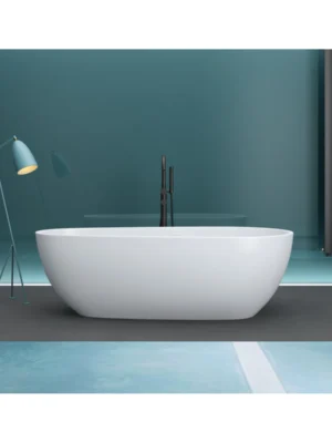 New Project MELON One Piece Freestanding Modern Bathtub – Model 1670