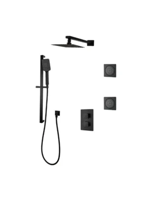 AURORA - Triple Function Thermostatic Shower System – Kit 3