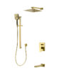 VELORA Three-Way Pressure-Balanced Shower System – With Sliding Bar